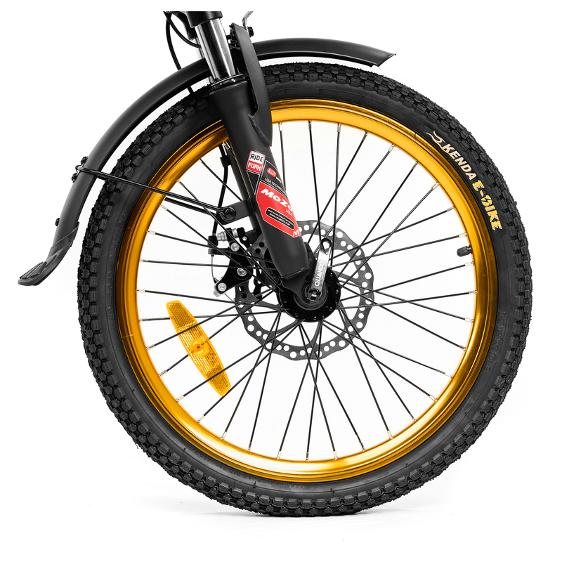 Rower elektryczny składany ARGENTO PIUMA-S, biały