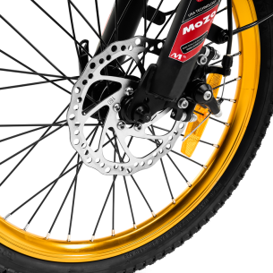 Rower elektryczny składany ARGENTO PIUMA-S, biały