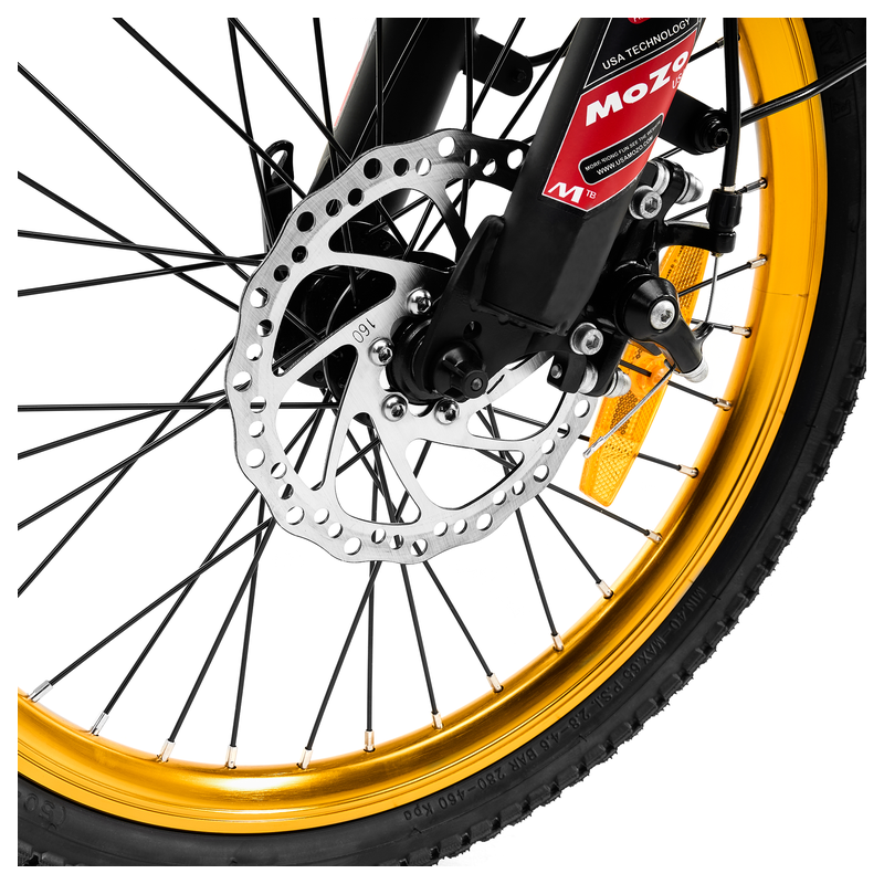 Rower elektryczny składany ARGENTO PIUMA-S, biały