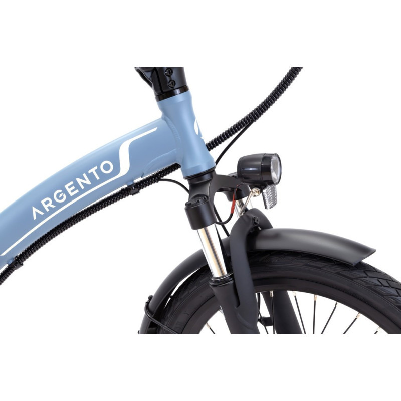 Rower elektryczny składany ARGENTO PIUMA