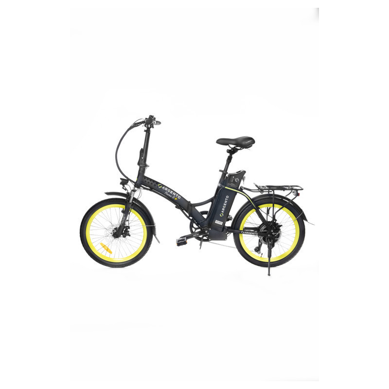 Rower elektryczny składany ARGENTO PIUMA-S PLUS