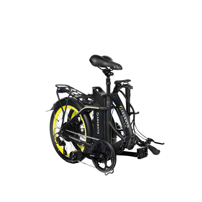 Rower elektryczny składany ARGENTO PIUMA-S PLUS