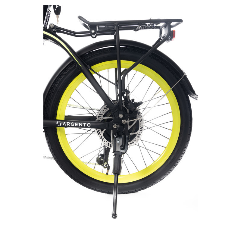 Rower elektryczny składany ARGENTO PIUMA-S PLUS