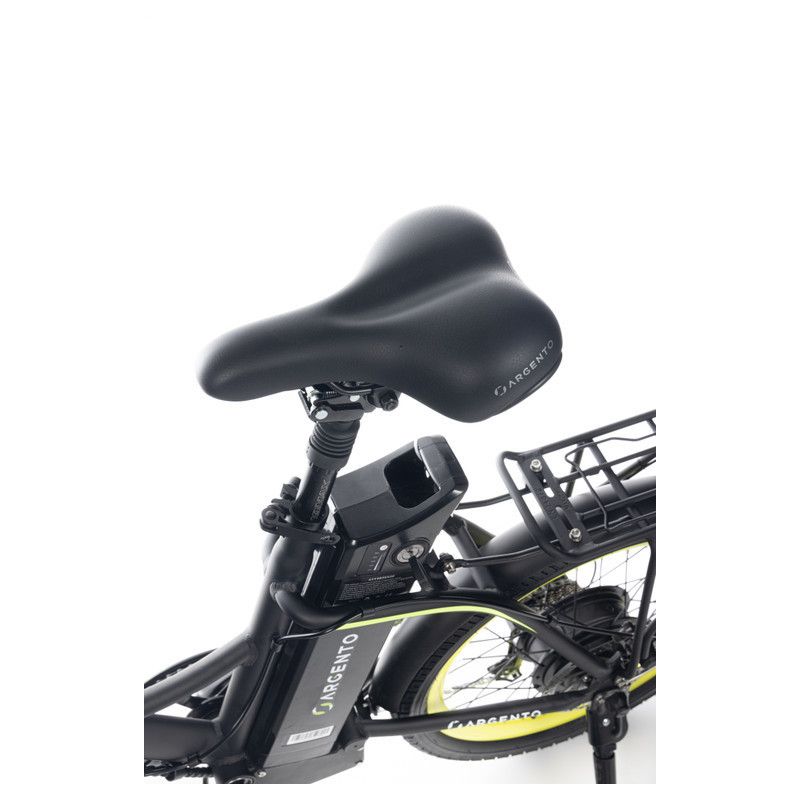 Rower elektryczny składany ARGENTO PIUMA-S PLUS