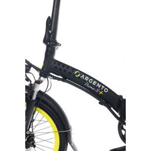 Rower elektryczny składany ARGENTO PIUMA-S PLUS