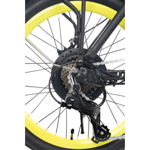 Rower elektryczny składany ARGENTO PIUMA-S PLUS