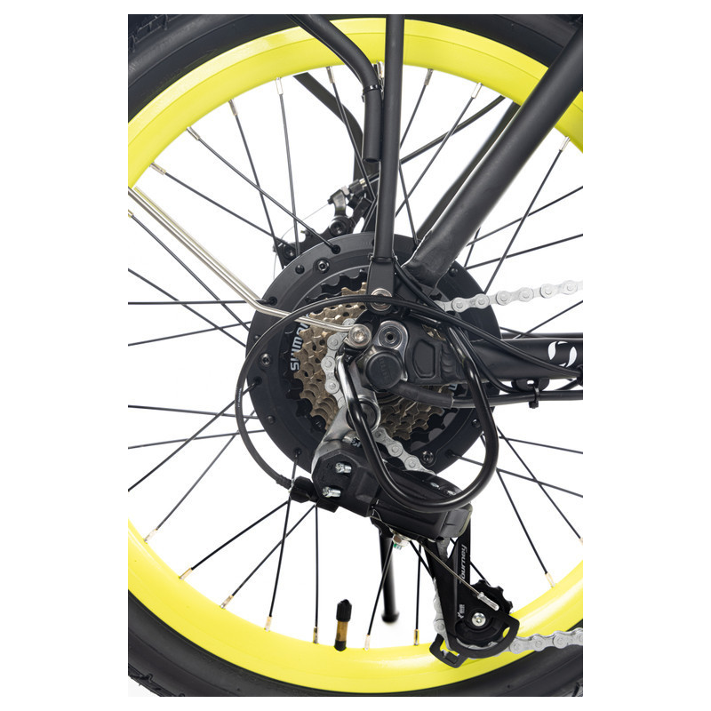 Rower elektryczny składany ARGENTO PIUMA-S PLUS