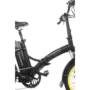 Rower elektryczny składany ARGENTO PIUMA-S PLUS