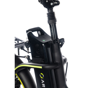 Rower elektryczny składany ARGENTO PIUMA-S PLUS