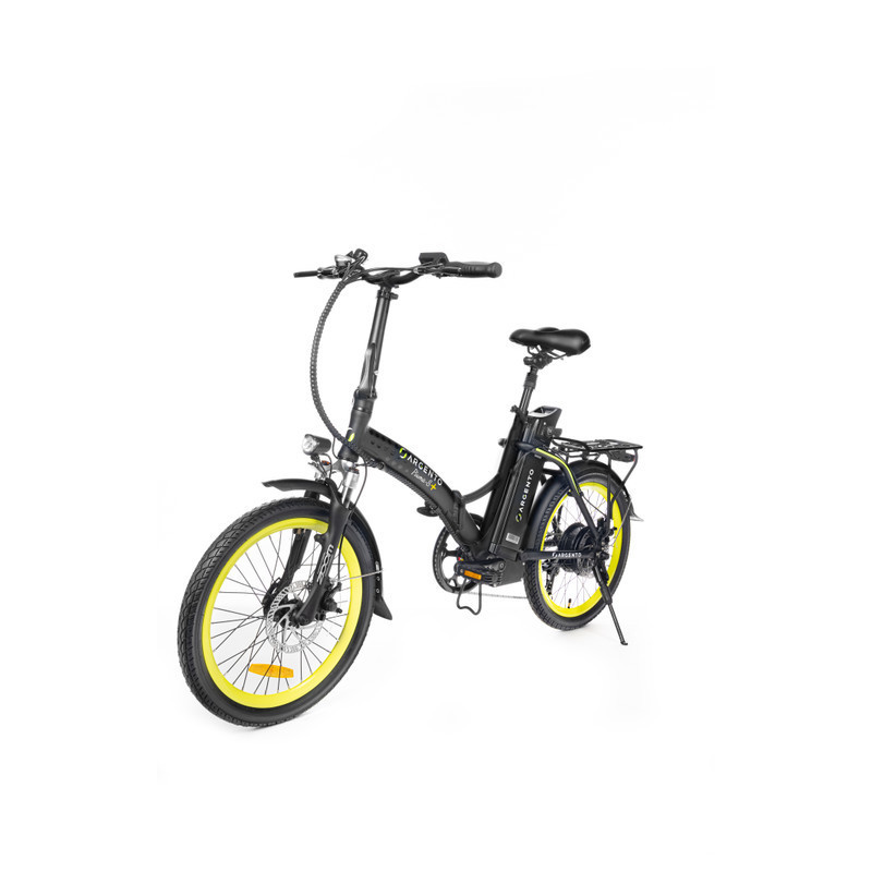 Rower elektryczny składany ARGENTO PIUMA-S PLUS