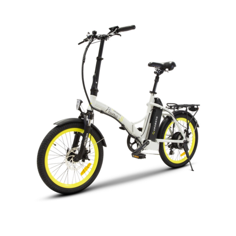 Rower elektryczny składany ARGENTO PIUMA-S