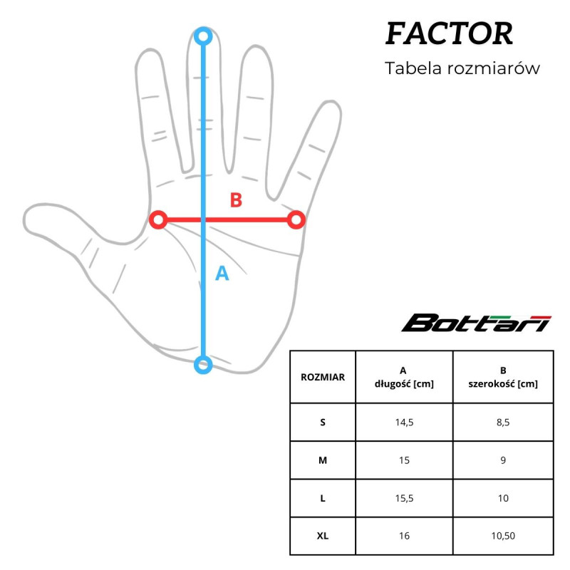Rękawiczki rowerowe FACTOR