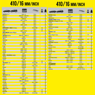Wycieraczka samochodowa płaska FLEXO 410 mm