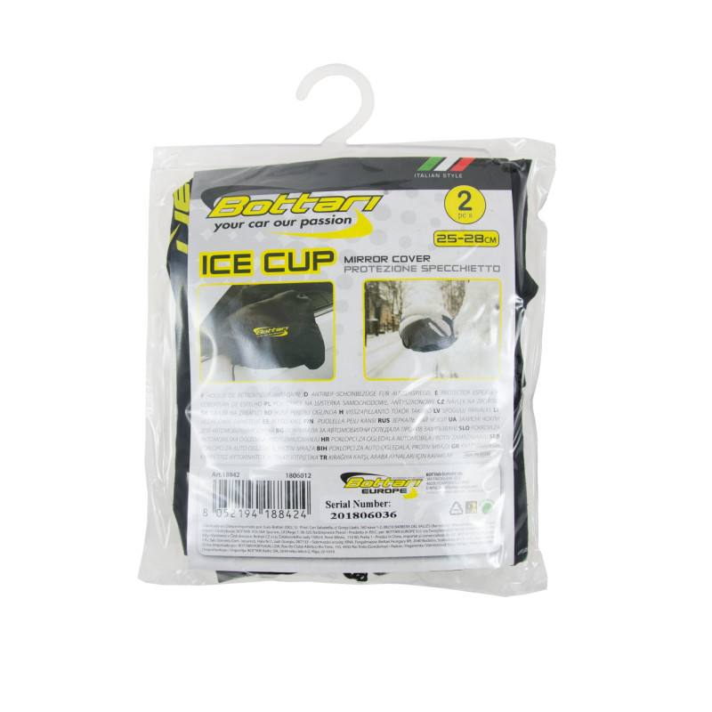 Pokrowce antyszronowe na lusterka przeciw szronowi i lodowi, 2 szt.