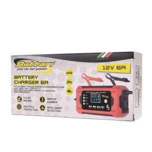 Prostownik 12V 6A opakowanie karton