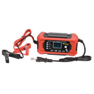 Prostownik 12V 6A z kablami