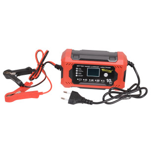 Prostownik, ładowarka akumulatorowa 12V 10A z funkcją regeneracji pulse repair