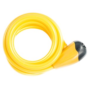 Żółte zapięcie rowerowe na klucz 1800 mm, BN92757Y