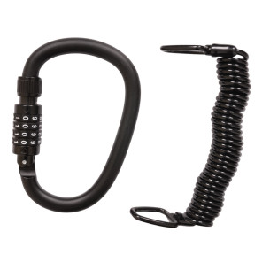 Zapięcie rowerowe szyfrowe Bottari LOOP – karabińczyk z linką 150 cm