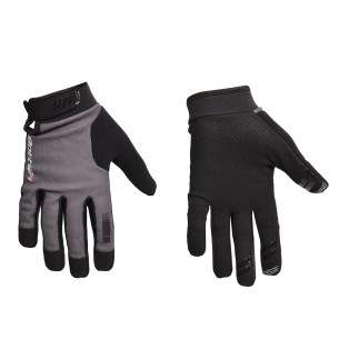 Rękawiczki rowerowe full fingers PACE, szaro-czarne