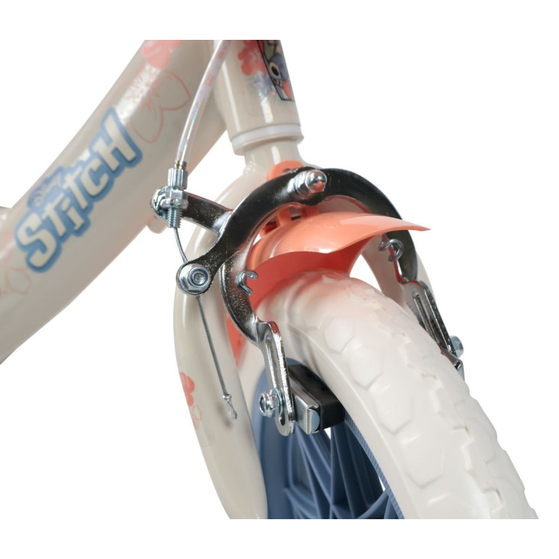 Rower dziecięcy Disney STITCH 12" beżowy