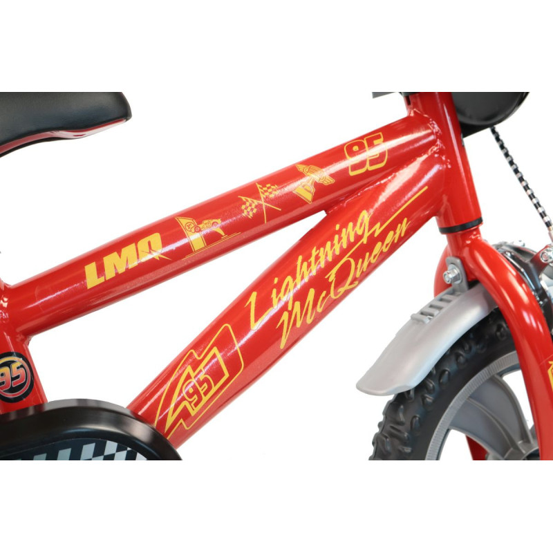 Rower dziecięcy Disney CARS 12" czerwony