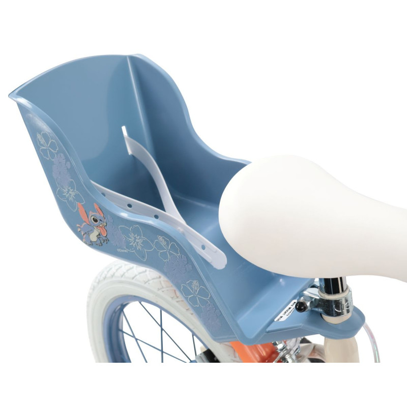 Rower dziecięcy Disney STITCH 14" beżowy