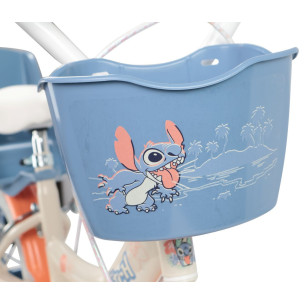 Rower dziecięcy Disney STITCH 14" beżowy