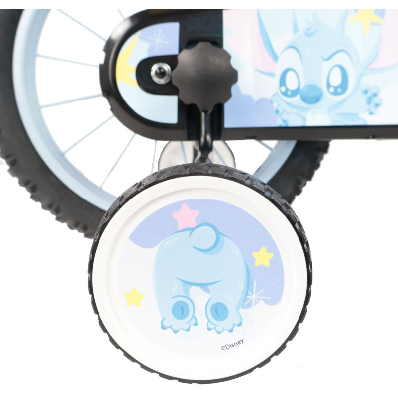 Rower dziecięcy Disney STITCH 14" niebieski