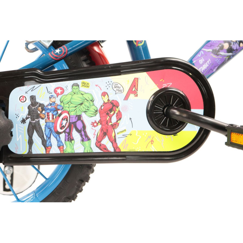 Rower dziecięcy Disney AVENGERS 14" niebieski