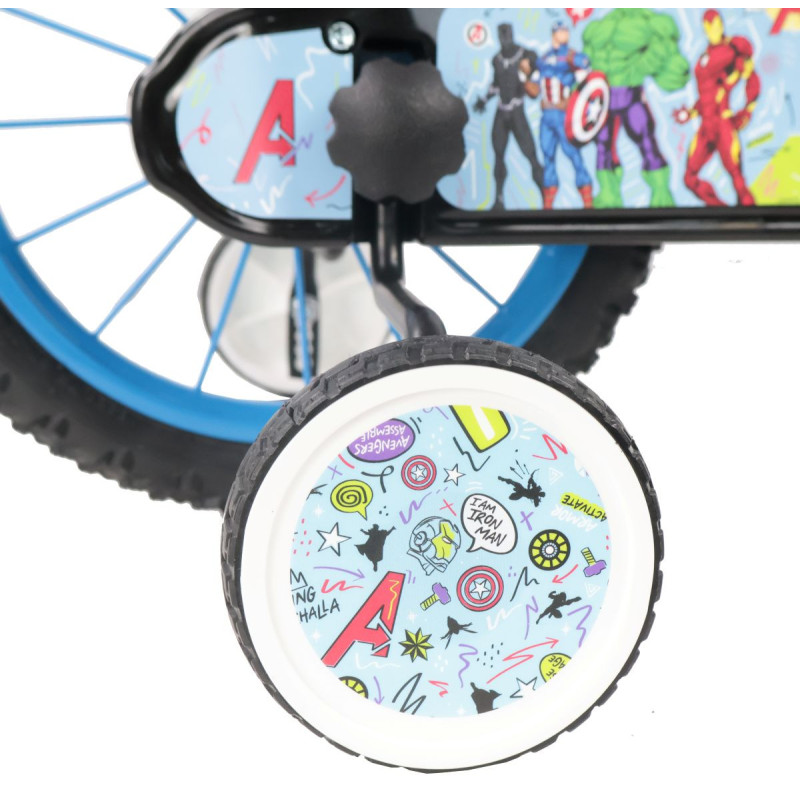 Rower dziecięcy Disney AVENGERS 14" niebieski
