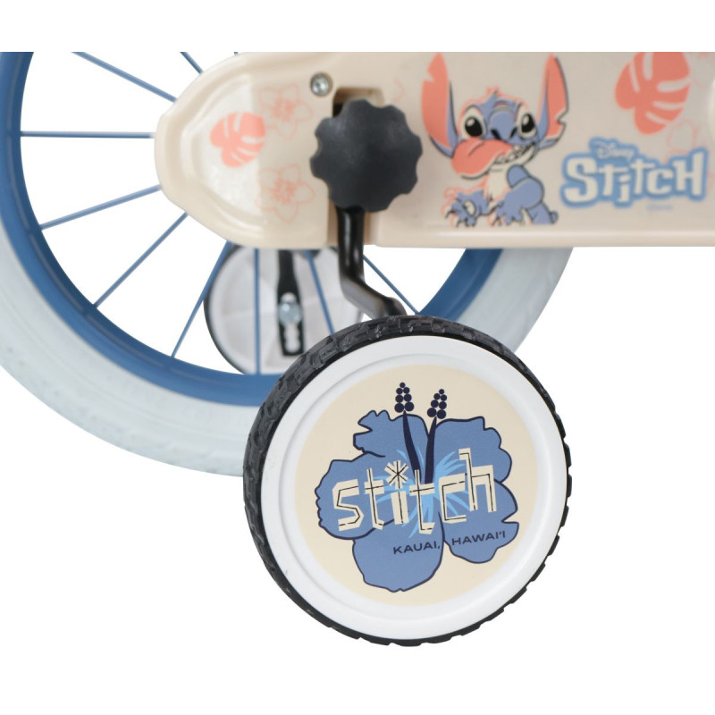 Rower dziecięcy Disney STITCH 16'' beżowy