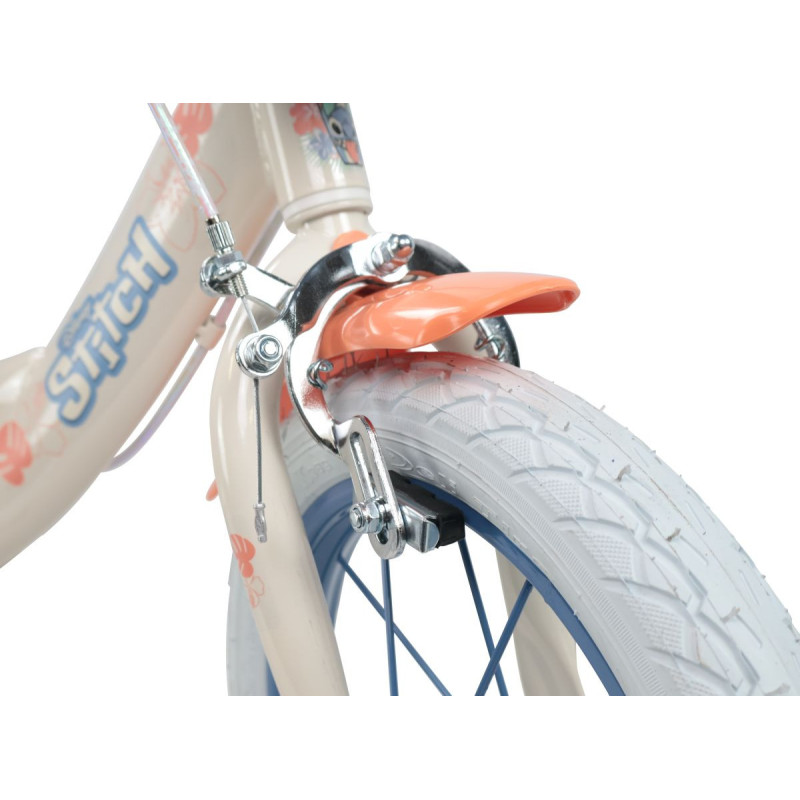 Rower dziecięcy Disney STITCH 16'' beżowy
