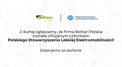Bottari Polska oficjalnym członkiem Polskiego Stowarzyszenia Lekkiej Elektromobilności (PSLE)